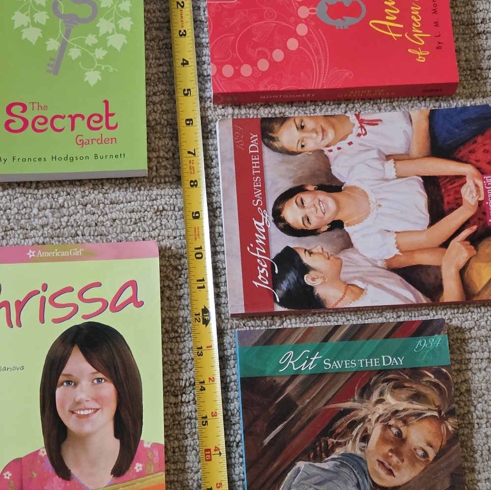 Lot Of Girl's Books American Girl Secret Garden Anne of Green Gables Paperback